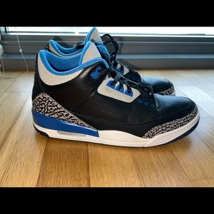 Jordan Retro 3 Sport Blue Size 12
